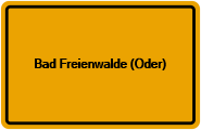 Grundbuchauszug Bad Freienwalde (Oder)